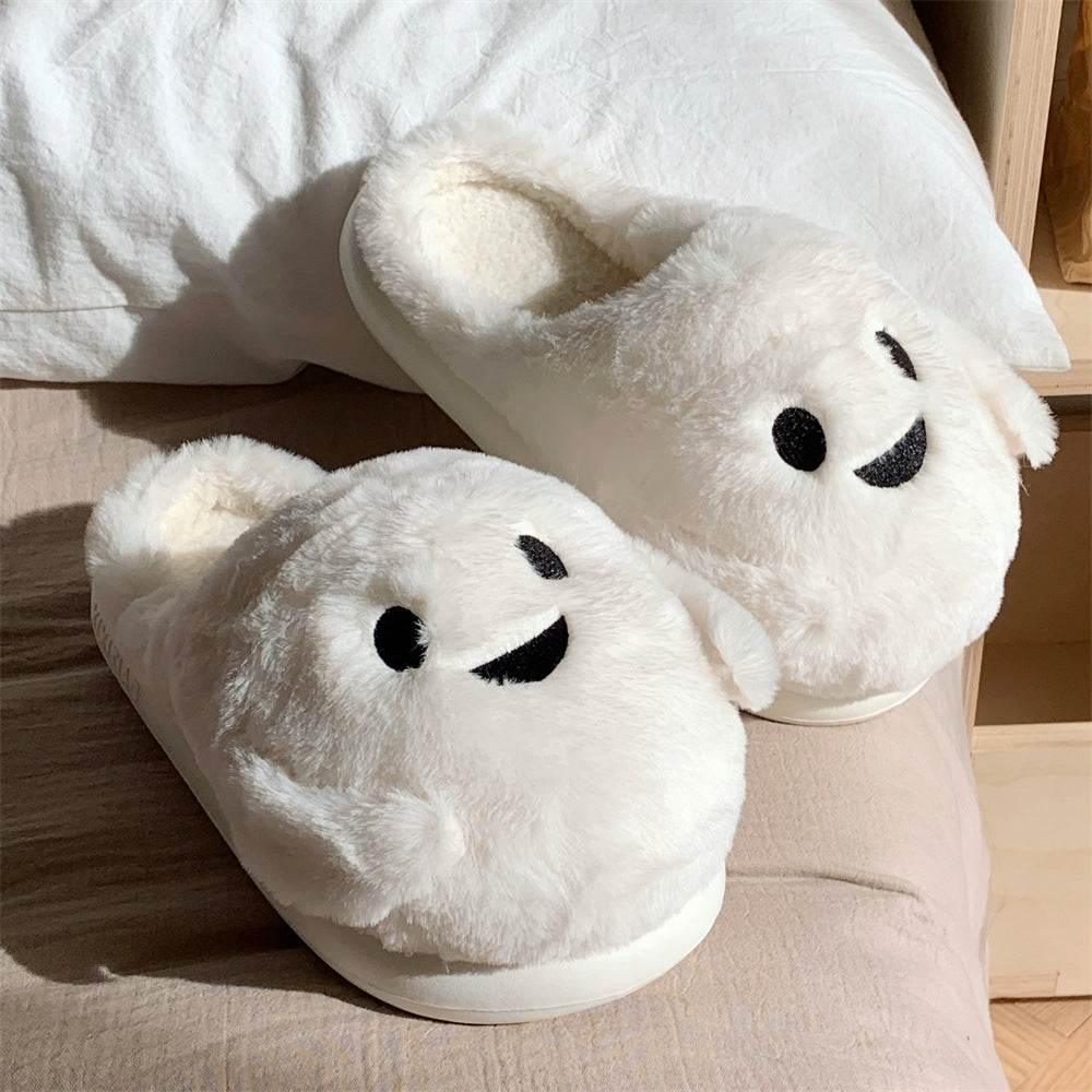 ZA-Zola Halloween Ghost Slippers | Cozy Couples - ZA-Zola