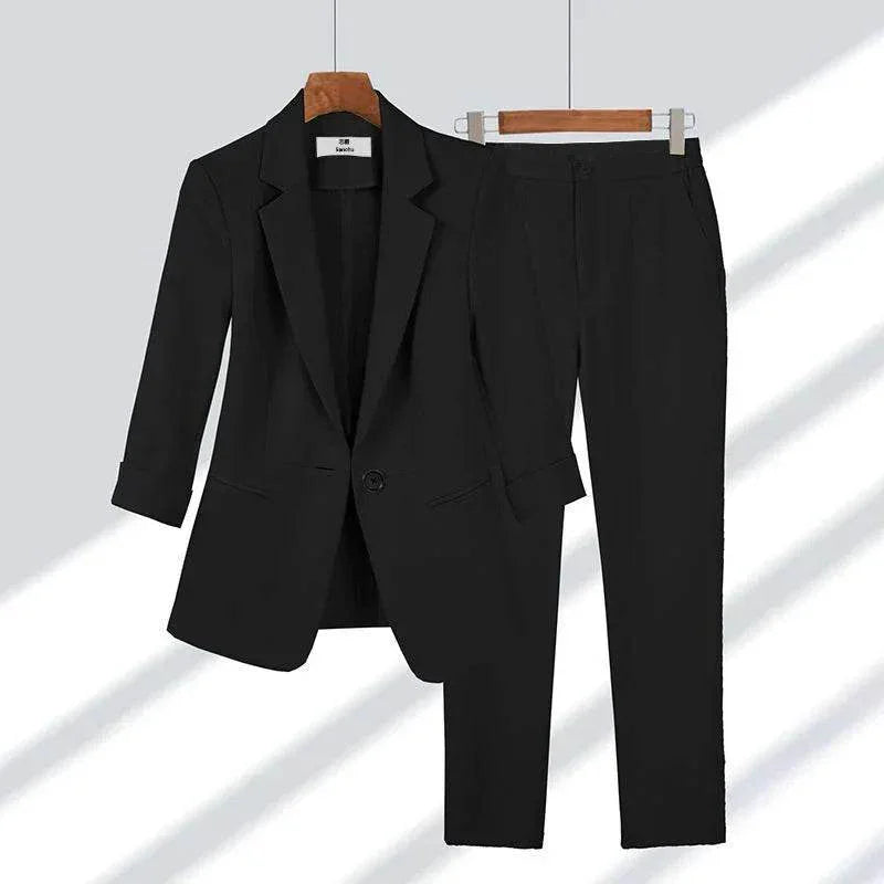 2pc Blazer & Pants Set – Office Chic, Street Cool - ZA-Zola