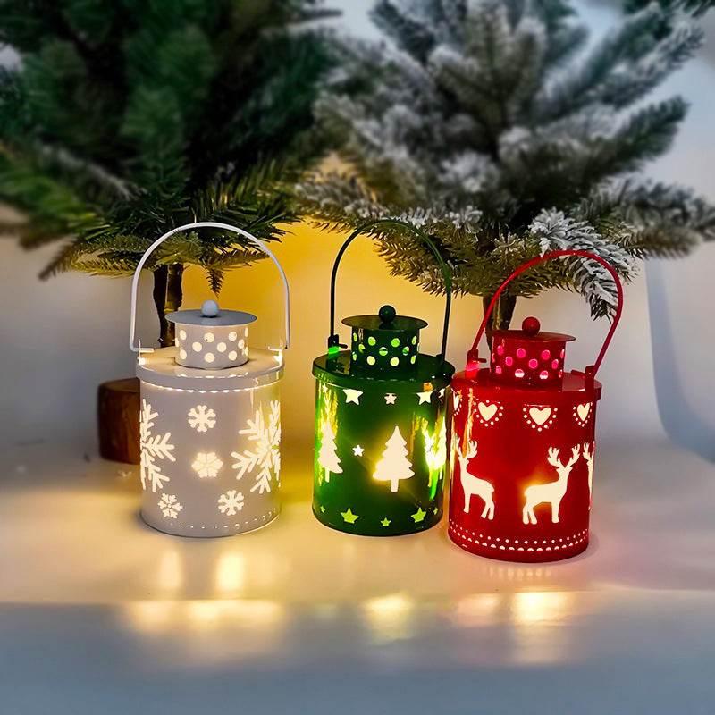 Christmas LED Candle Lanterns Nordic Wind Lights - ZA-Zola