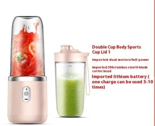 6-Blade USB Portable Blender – Smoothies & More - ZA-Zola
