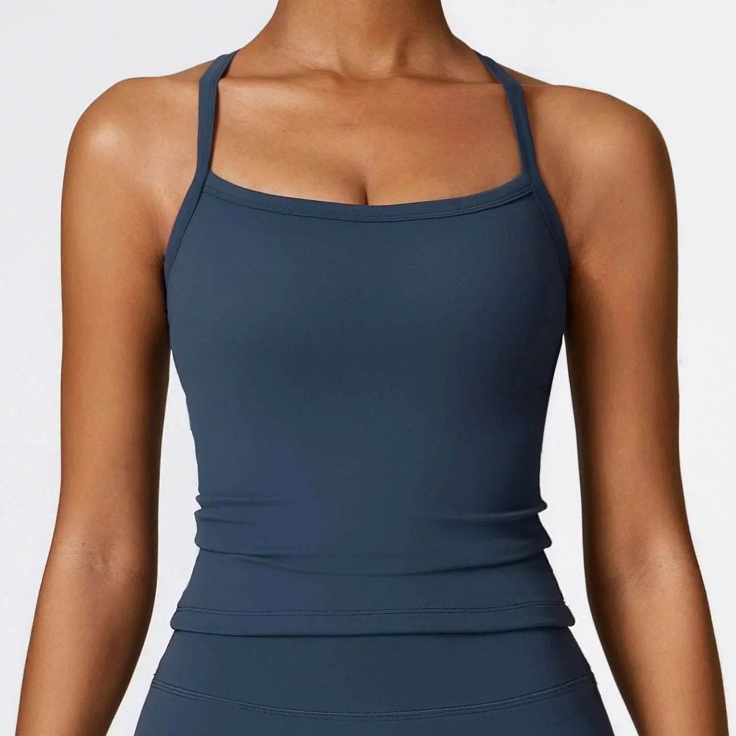 Beauty Back Yoga Vest - Quick-Dry Workout Tank - ZA-Zola