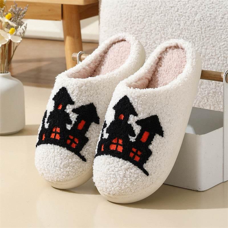 Halloween Spider & Witch Hat Slippers | ZA-Zola - ZA-Zola