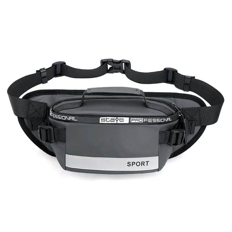Reflective Waist Bag for Men – Cool Style Crossbody Pack for Travel, Running & Cycling - ZA-Zola