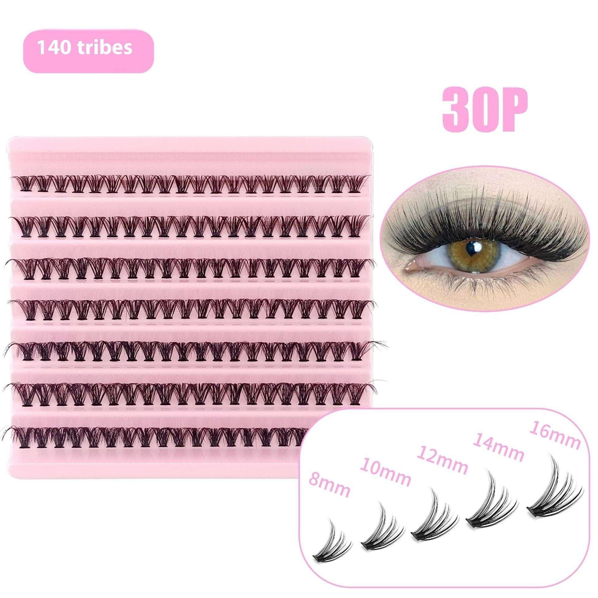 5D Messy False Eyelashes – Thick Hot Melt Volume - ZA-Zola