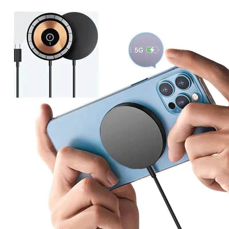 Qi2 15W Magnetic Wireless Charger for iPhone 12-16 - ZA-Zola