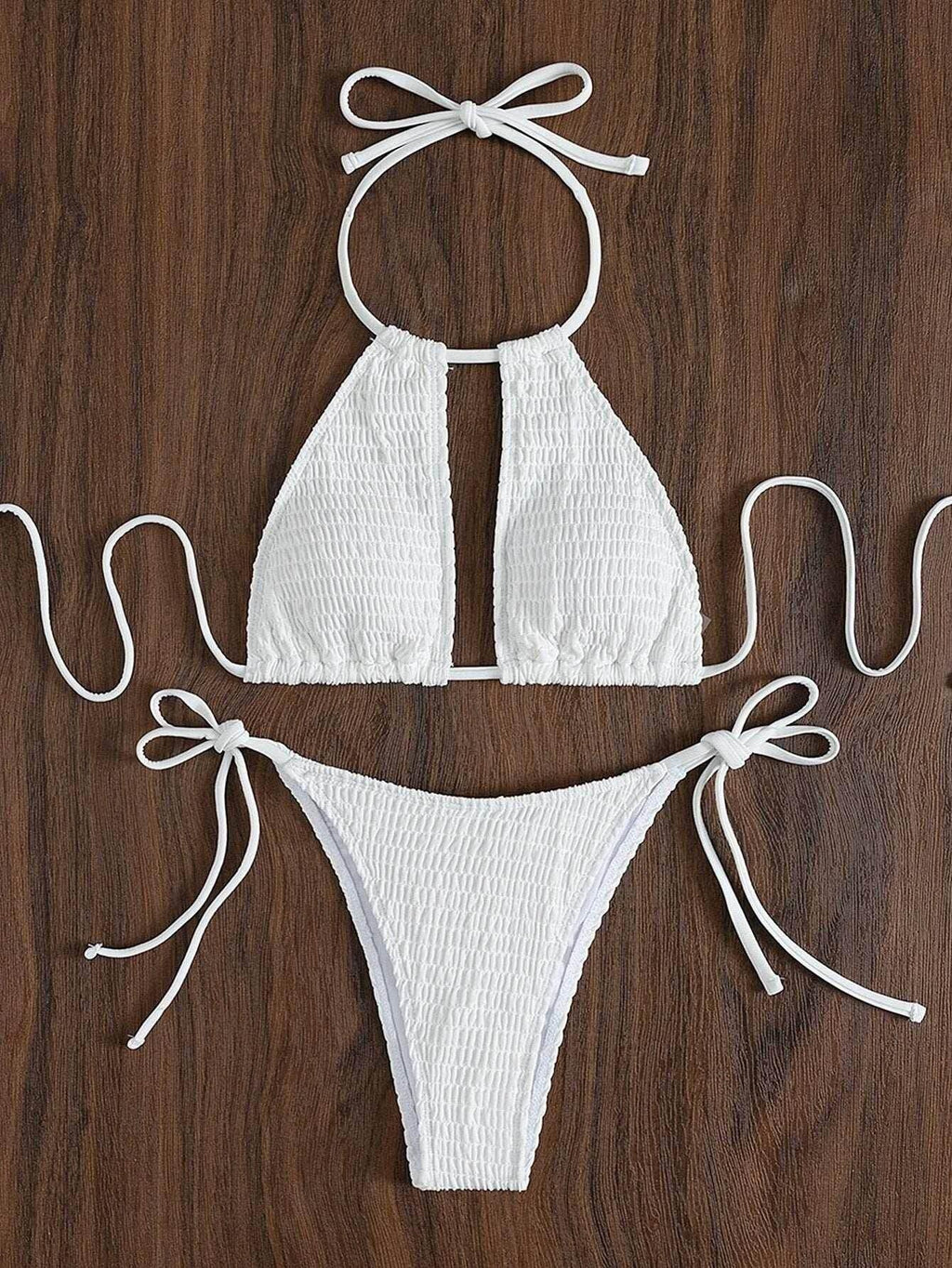 Women’s Two-Piece Split Bikini Set - ZA-Zola