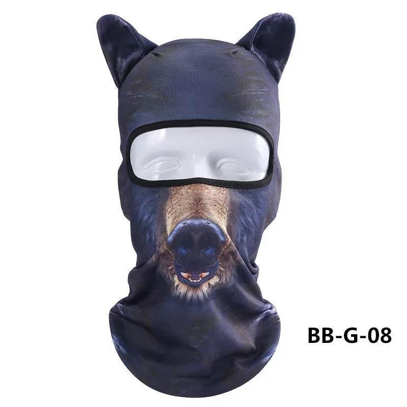 3D Animal Print Sun Protection Headgear Unisex - ZA-Zola