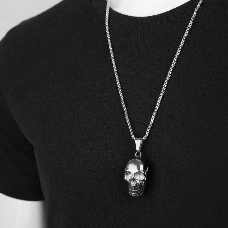 ZA-Zola Halloween Skull Punk Necklace Unisex - ZA-Zola