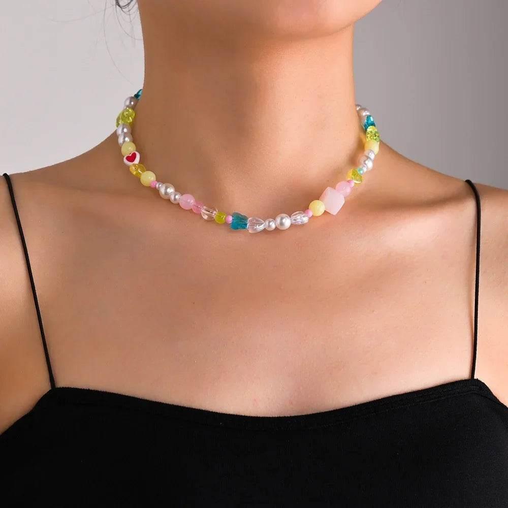Shop Bohemian Ocean Turquoise Necklace – Starfish Charm - ZA-Zola