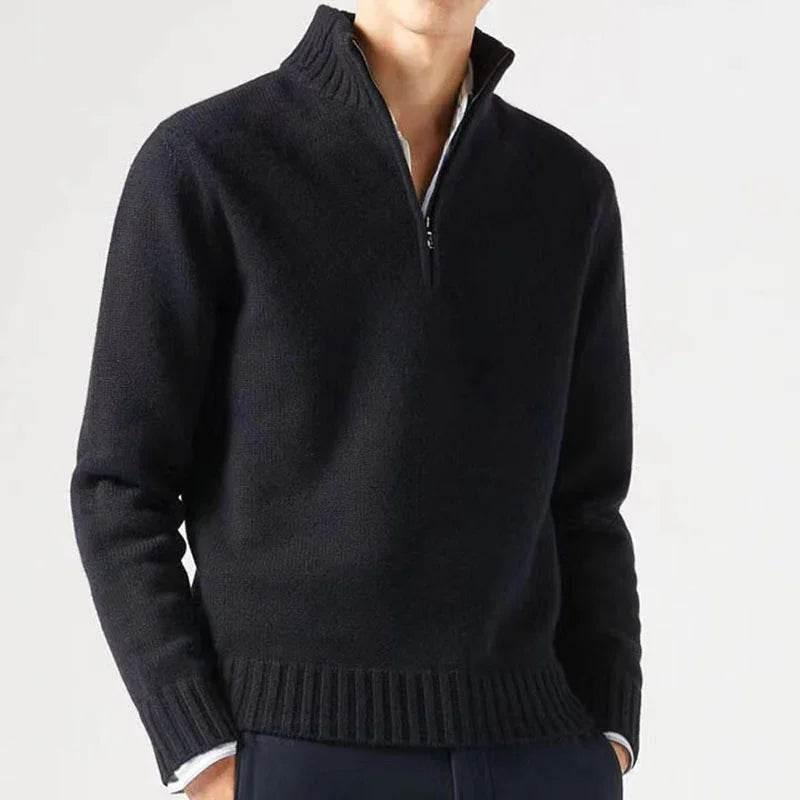 Men's Thickened Thermal Sweater - Slim Fit Style - ZA-Zola