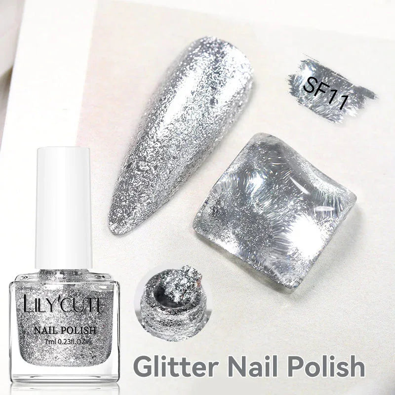 Metallic Mirror Nail Polish – Quick-Dry, No Baking Needed - ZA-Zola