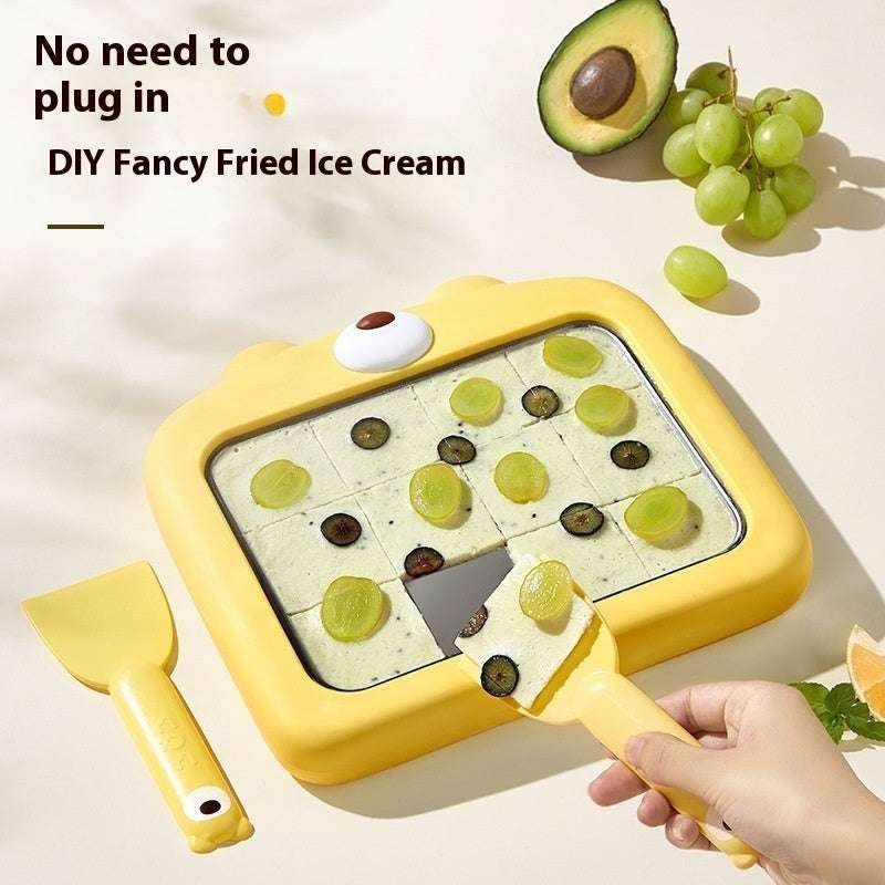 Fried Ice Cream Maker – No Plug Needed Fun! - ZA-Zola