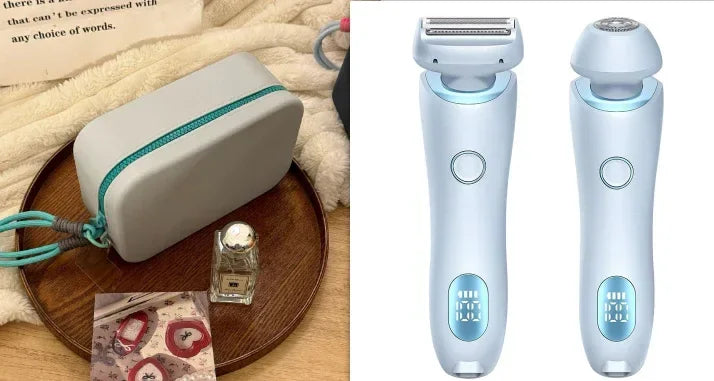 Women Electric Shaver – 2 in 1 USB Rechargeable Hair Remover - ZA-Zola