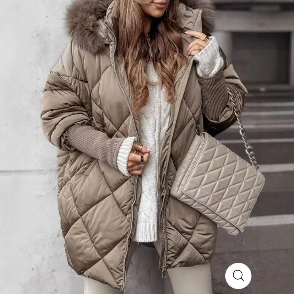 Winter Hooded Cardigan Coat – Warm Casual Women’s Outerwear - ZA-Zola