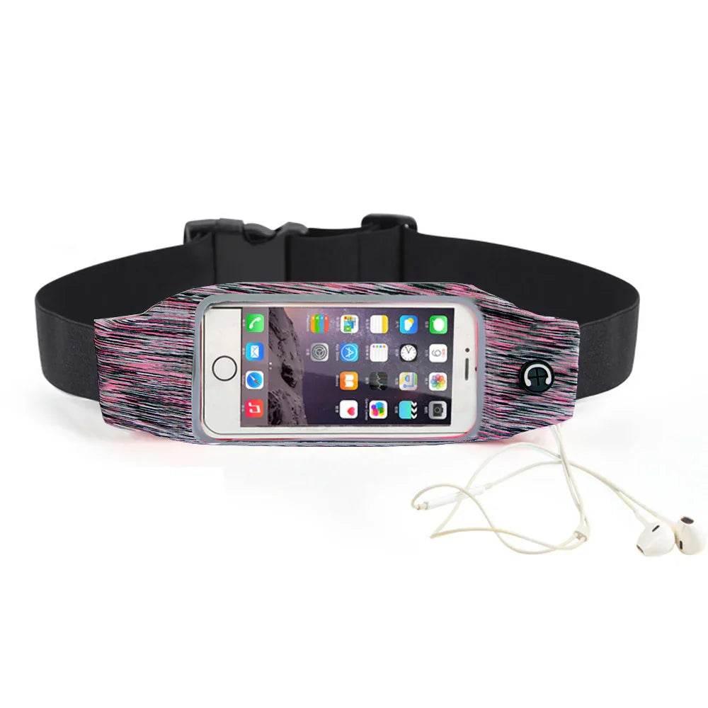 Touch Screen Clear Phone Waist Bag for Running & Outdoor Sports – Unisex, Soft & Sweatproof - ZA-Zola