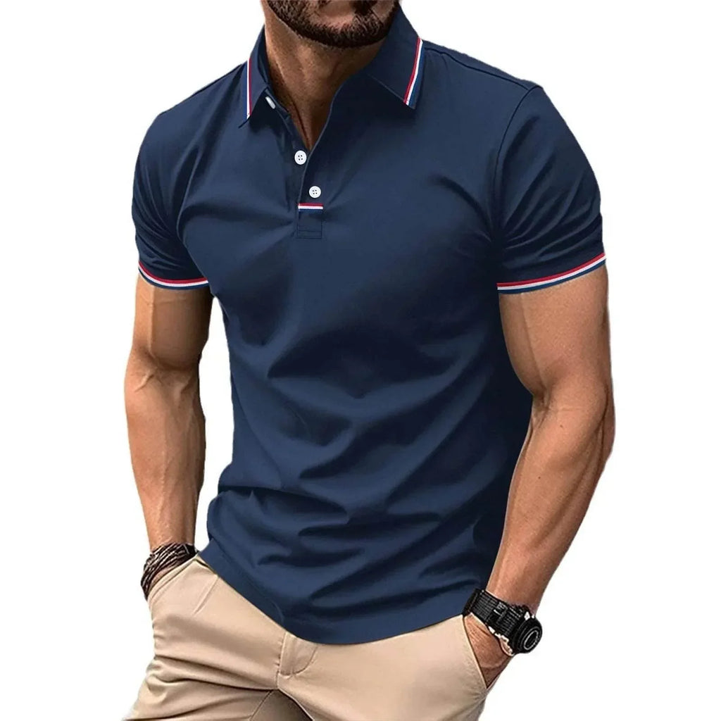 Business Pure Color T-Shirt for Men – Shop Now - ZA-Zola