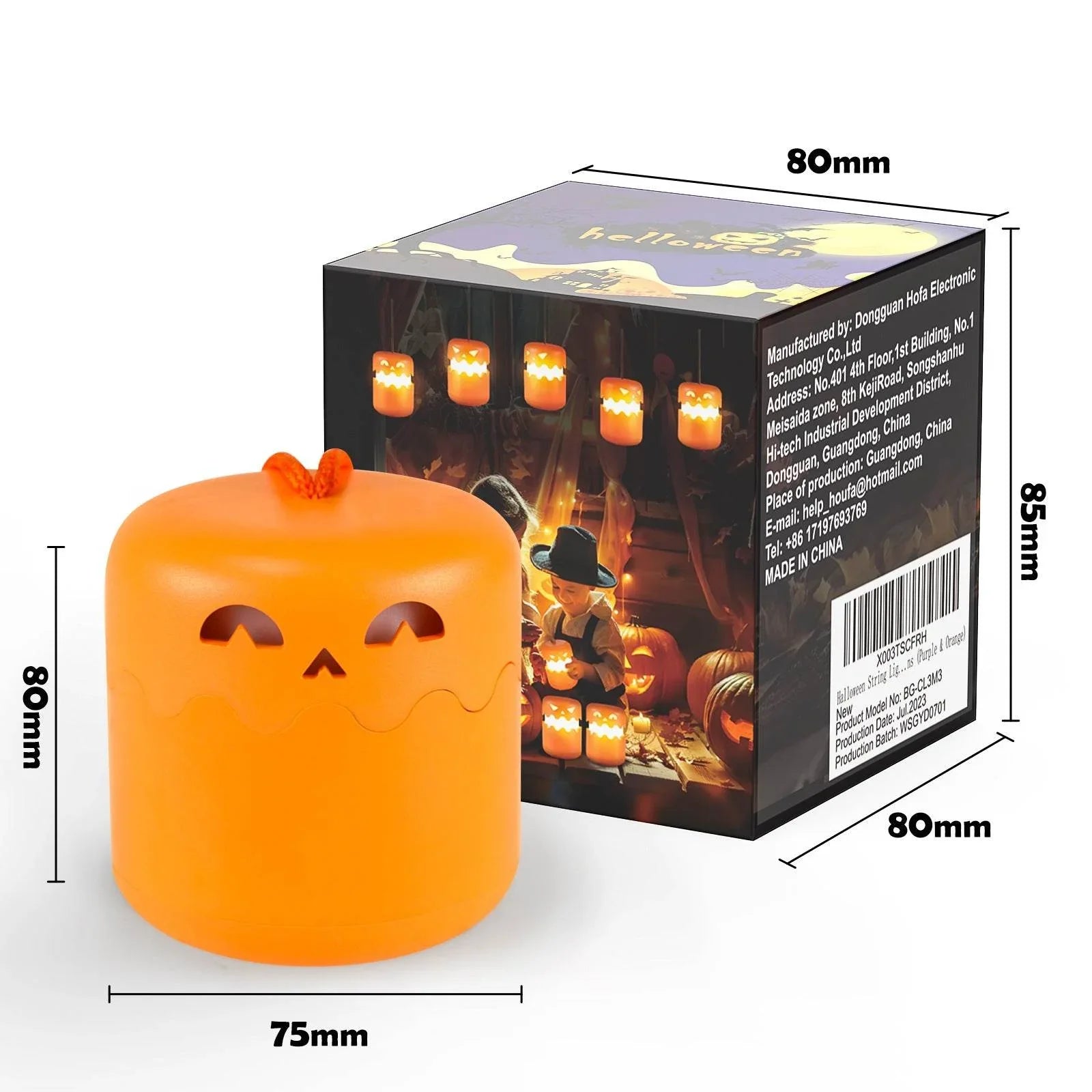 Halloween Pumpkin Lamp – Foldable Portable Night Light - ZA-Zola