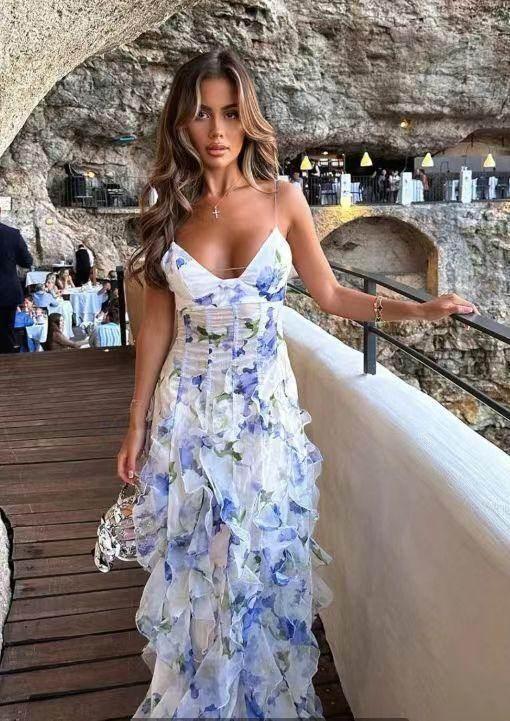 Ethereal 3D Fairy Dress – Elegant Spring & Summer Look - ZA-Zola