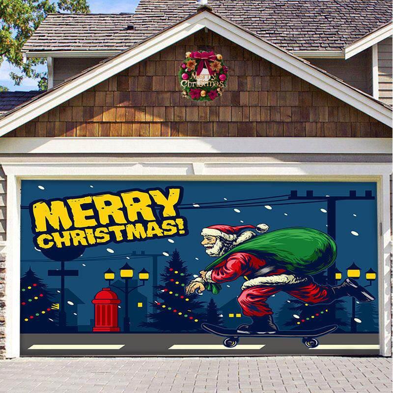 Christmas Background Hanging Cloth for Door & Wall Décor - ZA-Zola