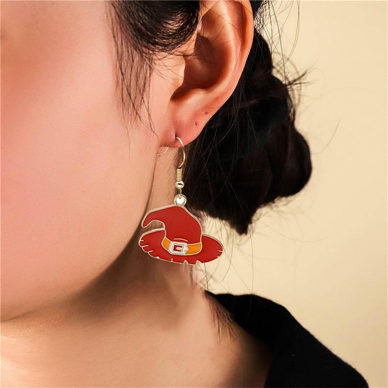 ZA-Zola Halloween Pumpkin Earrings – Cute & Spooky - ZA-Zola
