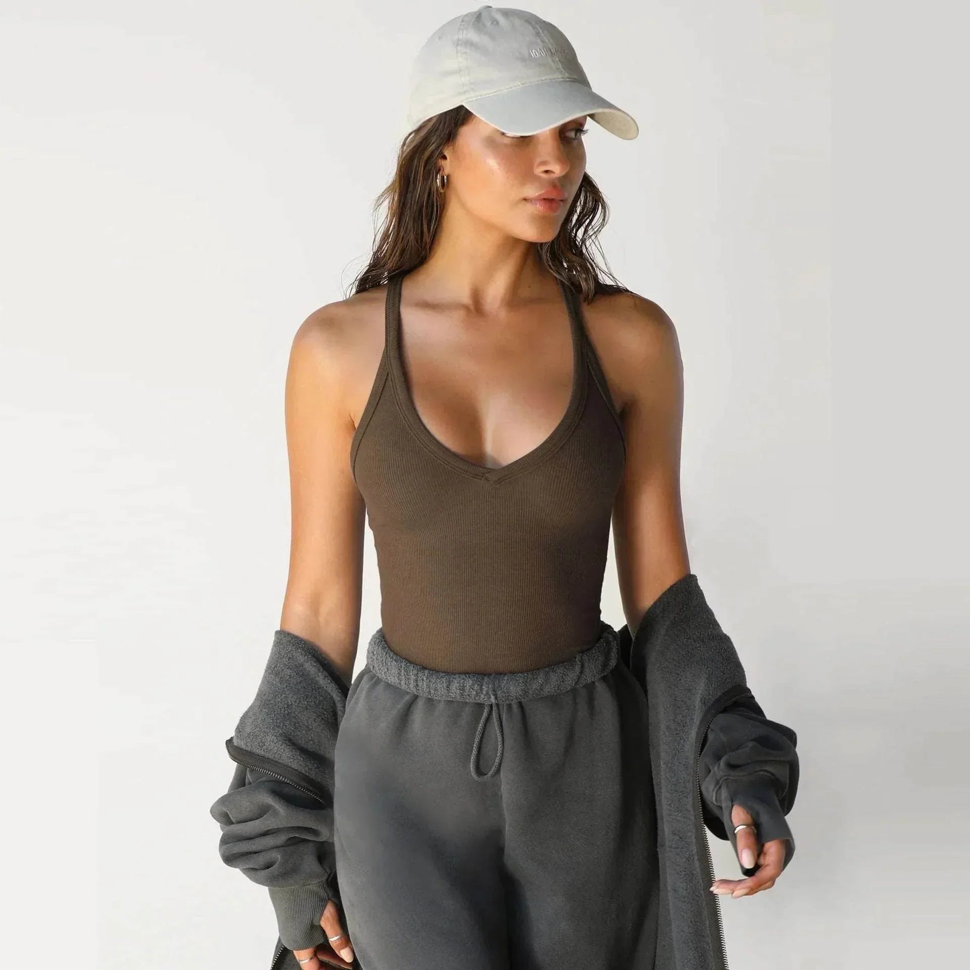 Spring Knitted Slim Vest Top for Women - ZA-Zola