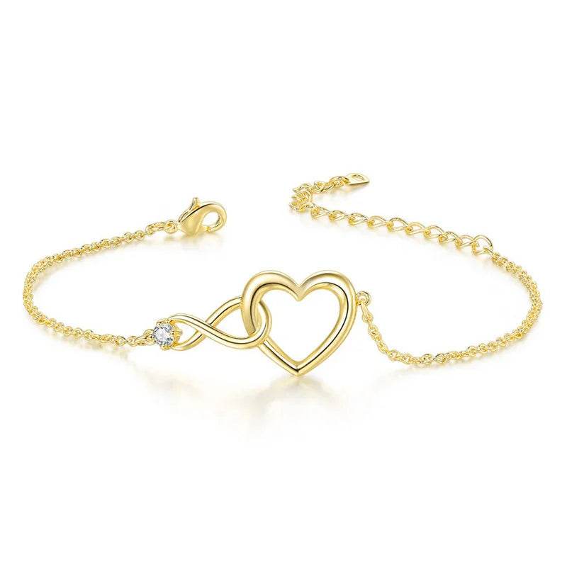 Heart-shape Bracelet – Fashion Jewelry for Valentine's Day - ZA-Zola