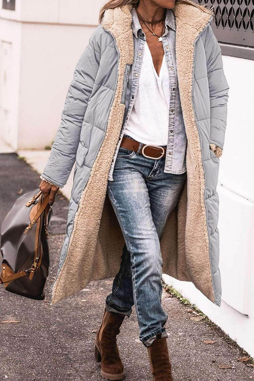 Shop Solid Color Hooded Cotton Jacket for Women | Trendy Street Style - ZA-Zola