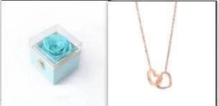 Custom Double Heart Name Necklace – Personalized Gift for Women - ZA-Zola