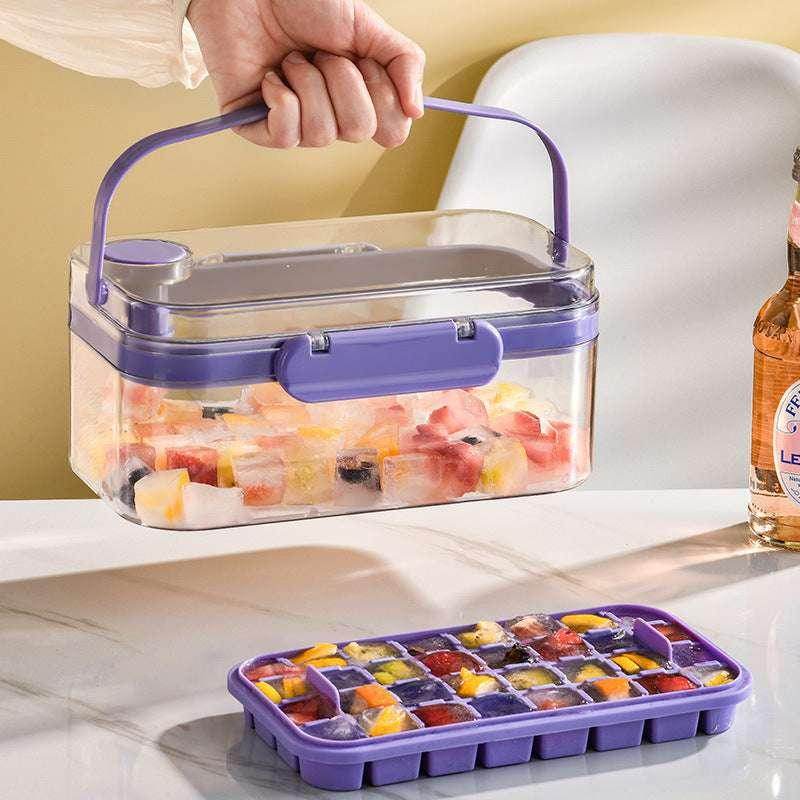 Silicone Press Ice Maker – Single & Double Layer Mold - ZA-Zola