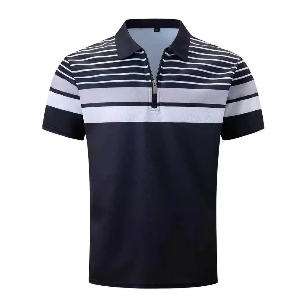 Stylish Business Striped T-Shirt for Men – Shop Now - ZA-Zola