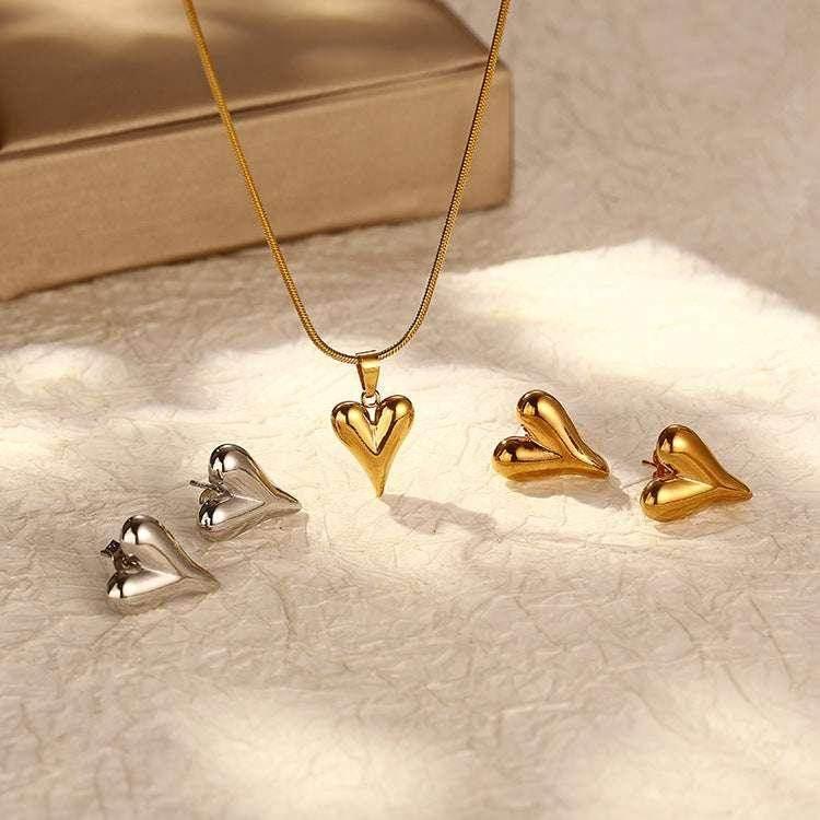 Retro Heart-Shaped Necklace for Women - Personalized Gift - ZA-Zola