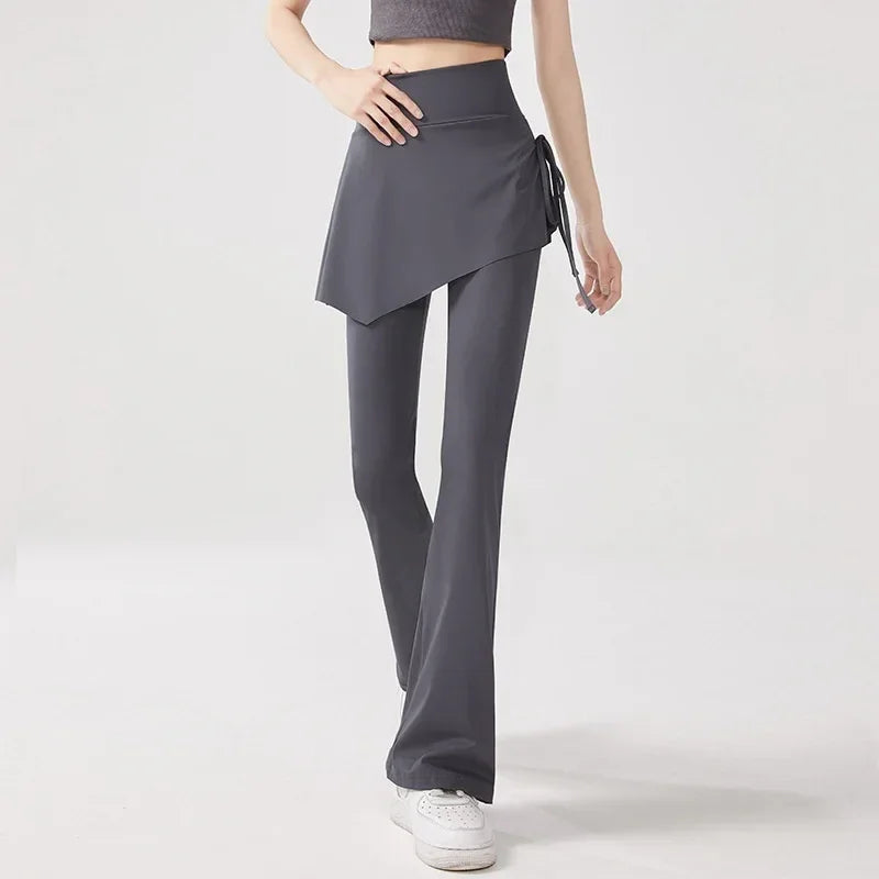 High Waist Skort Leggings Anti-Exposure Fit - ZA-Zola
