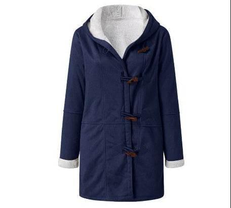 Women’s Mid-Length Windbreaker Coat – Warm Stylish Windproof Jacket - ZA-Zola