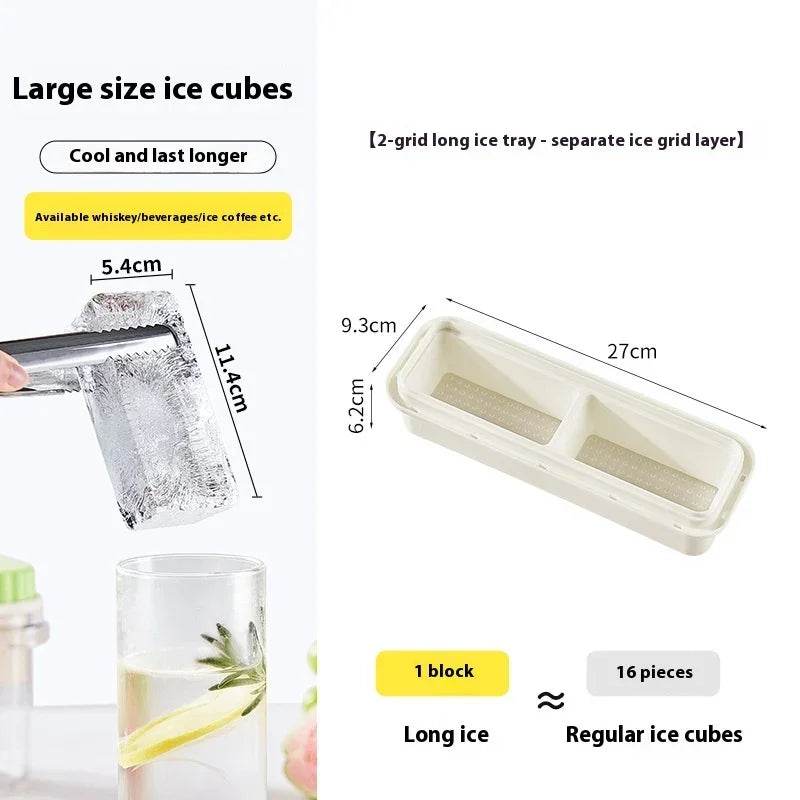 Large Gap Press Ice Cube Mold - Single to 4 Grids - ZA-Zola