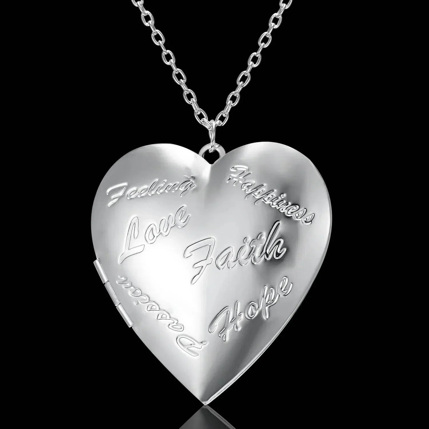 Personalized Heart Photo Necklace – Valentine's Gift - ZA-Zola