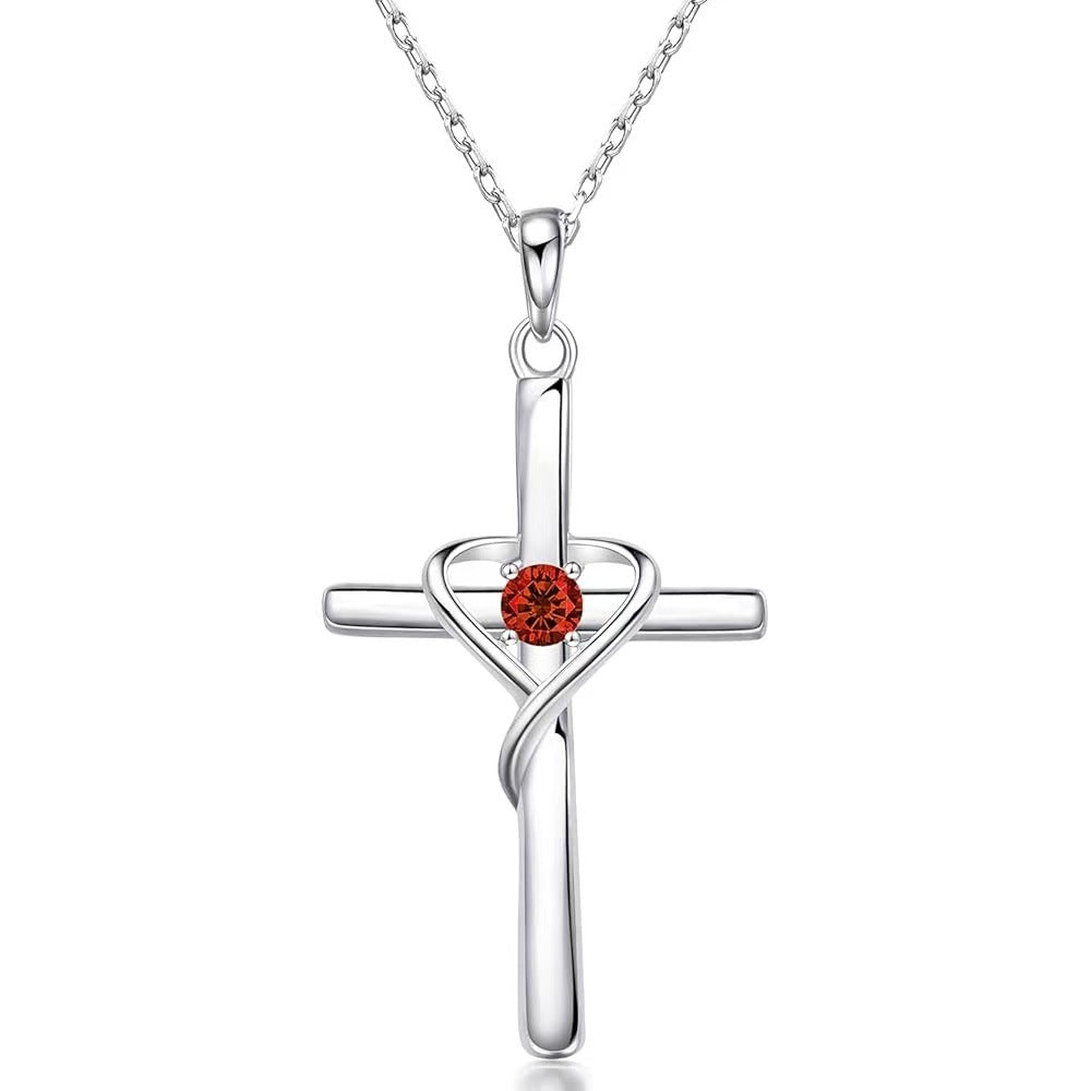Diamond Cross Necklace for Women | Easter Jewelry