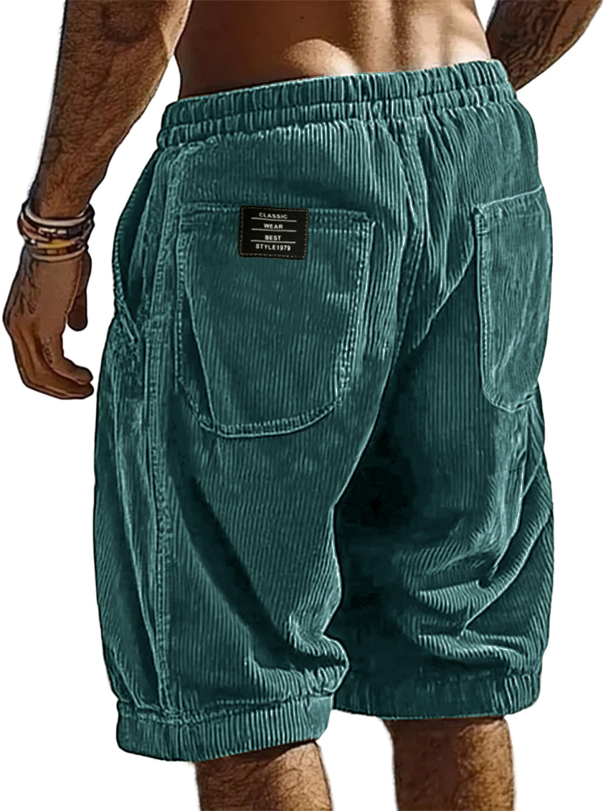 Loose Summer Pants with Drawstring - Trendy Multi-Color Shorts