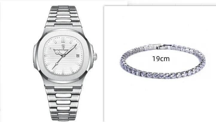 Waterproof Men's Quartz Watch – Business Style - ZA-Zola