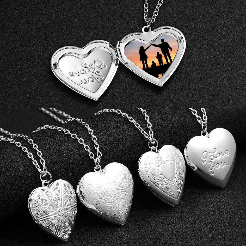 Personalized Heart Photo Necklace – Valentine's Gift - ZA-Zola