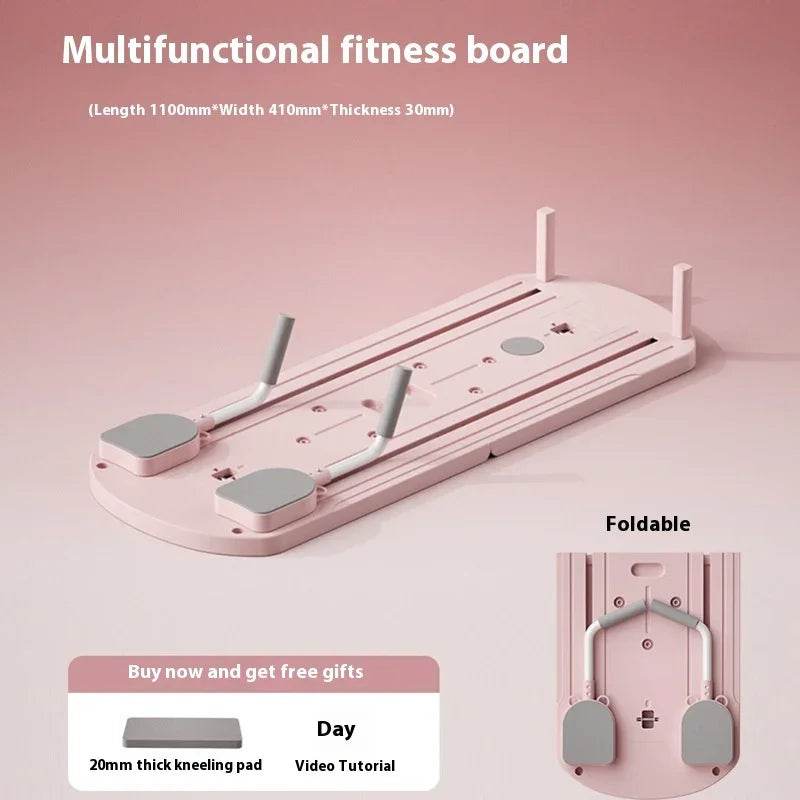 Multifunctional Fitness Board for Home Training – Pink & Purple - ZA-Zola