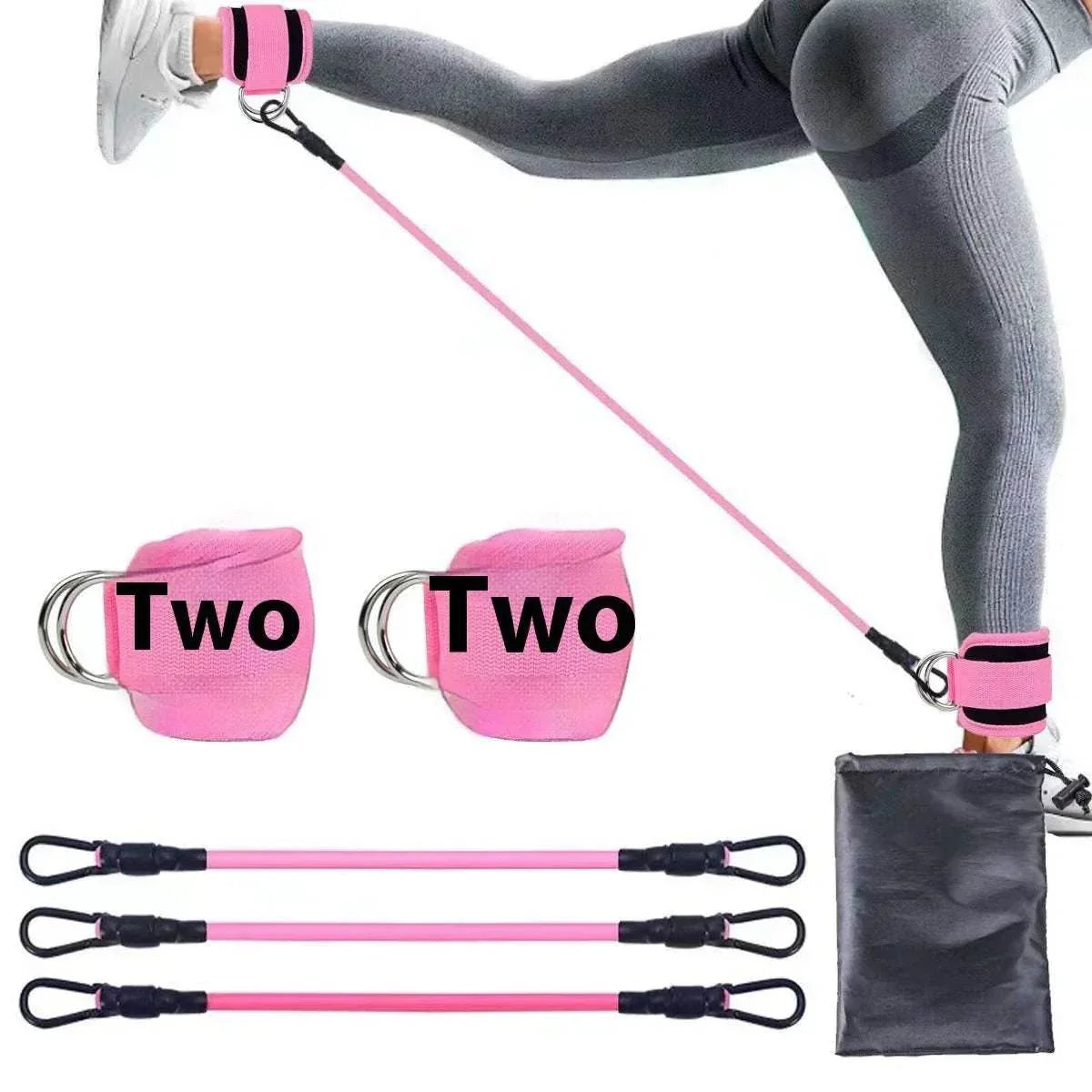 Ankle Strap Resistance Bands – Strength & Fitness Training - ZA-Zola