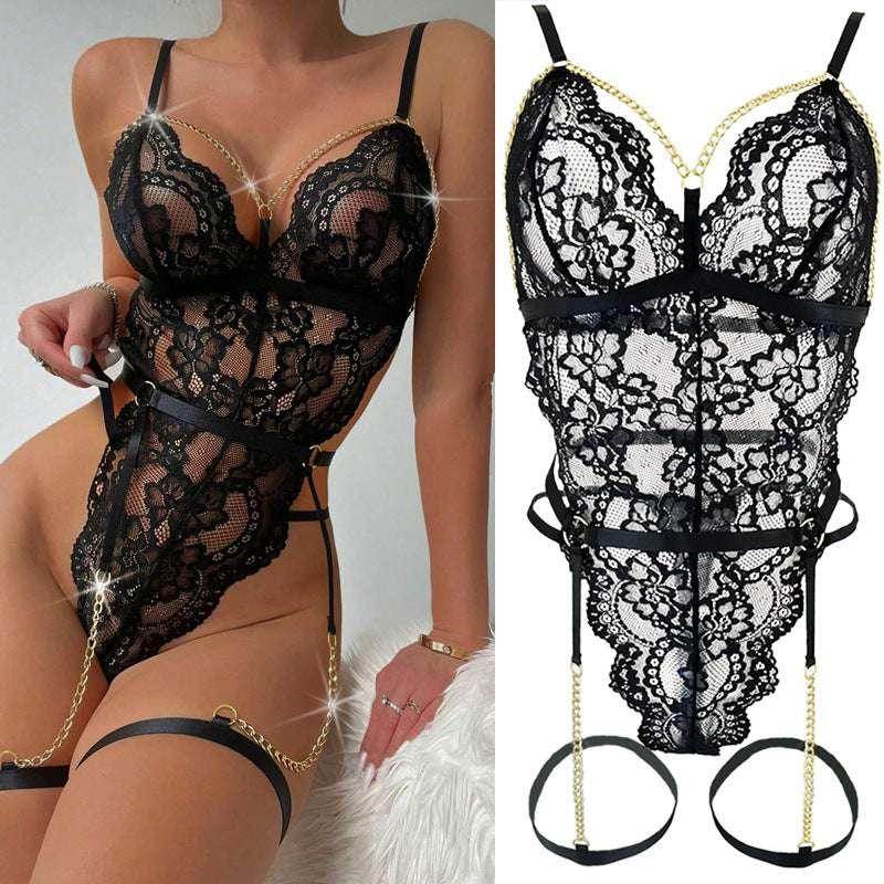 Lace See-through Sexy Lingerie Suit | Shop Now - ZA-Zola