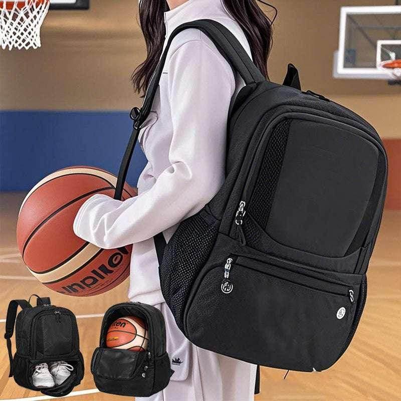 School Bag Sports Basketball Football Training Backpack – Durable & Stylish - ZA-Zola