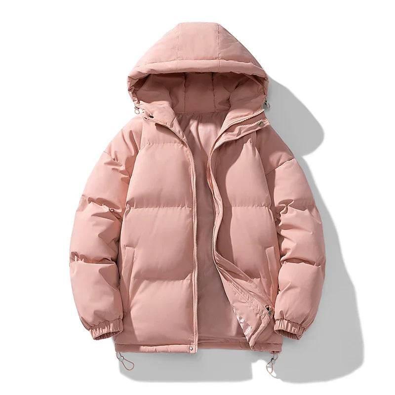 Men's Hoodie Padded Coat – Warm, Casual, Loose Fit - ZA-Zola