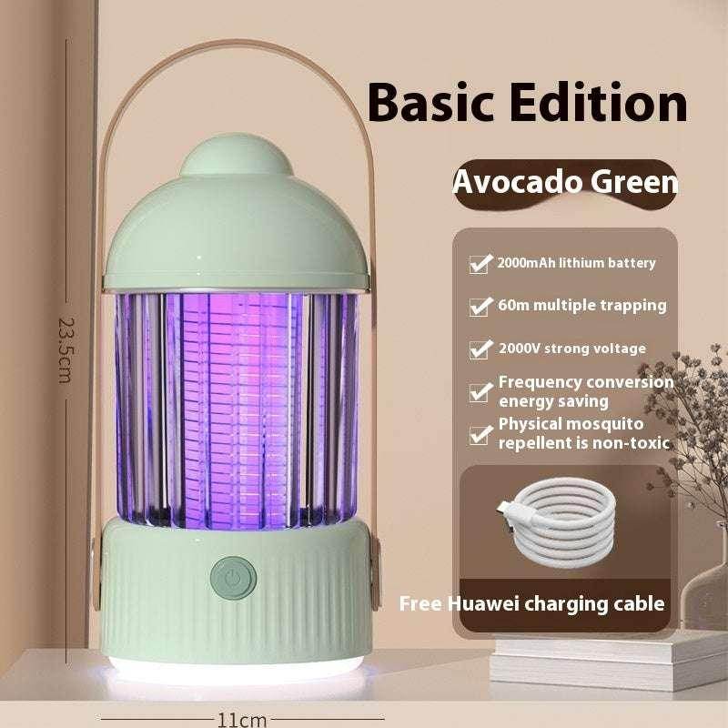 Electric Shock Mosquito Killer Lamp – Camping & Indoor Use (Rechargeable) - ZA-Zola