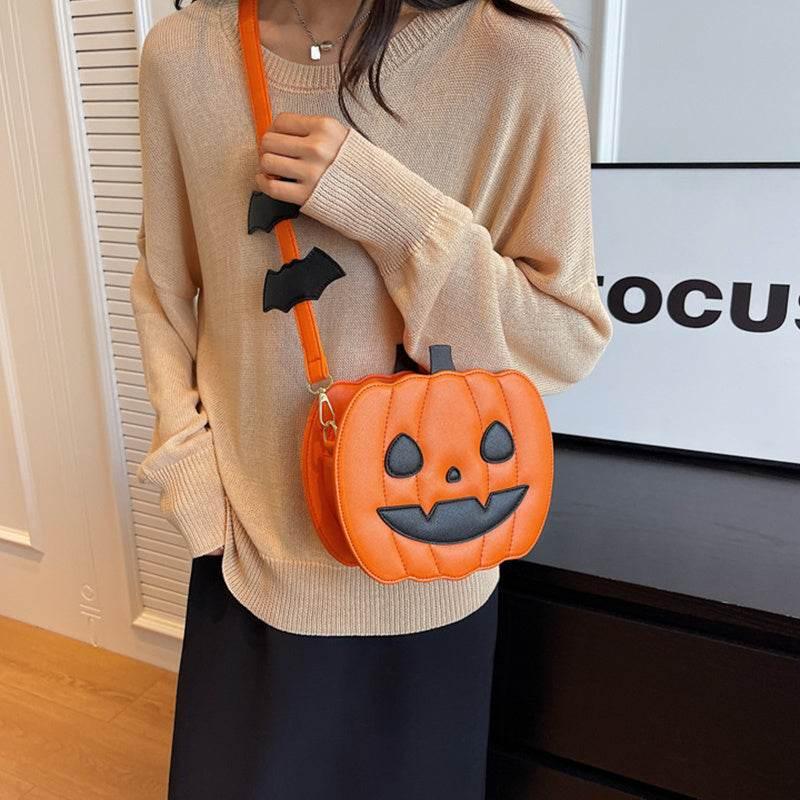 ZA-Zola Halloween Pumpkin Crossbody Shoulder Bag - ZA-Zola