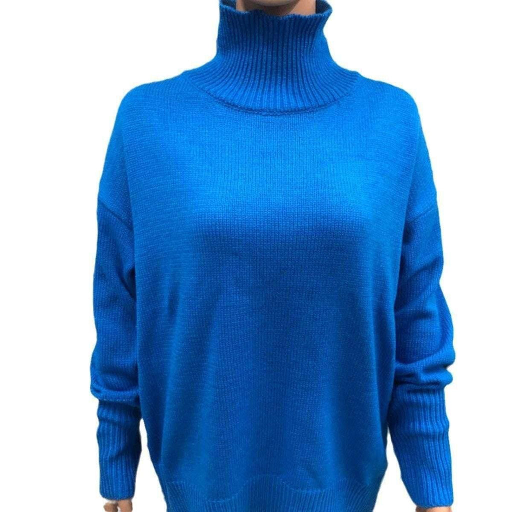 Long Sleeve Solid Color Pullover Sweater Women - ZA-Zola