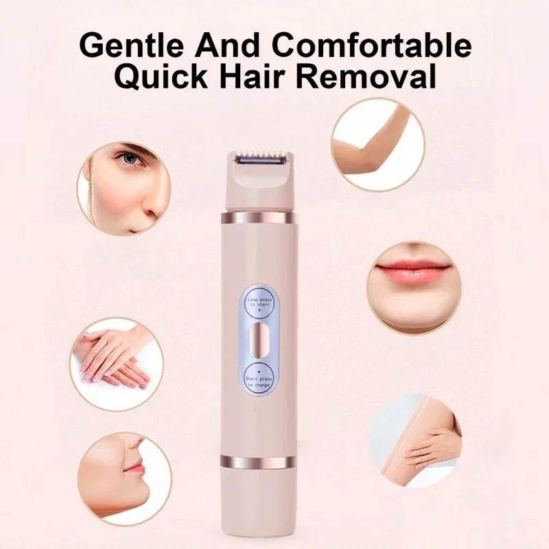 Dual-Head Women's Electric Hair Remover - ZA-Zola