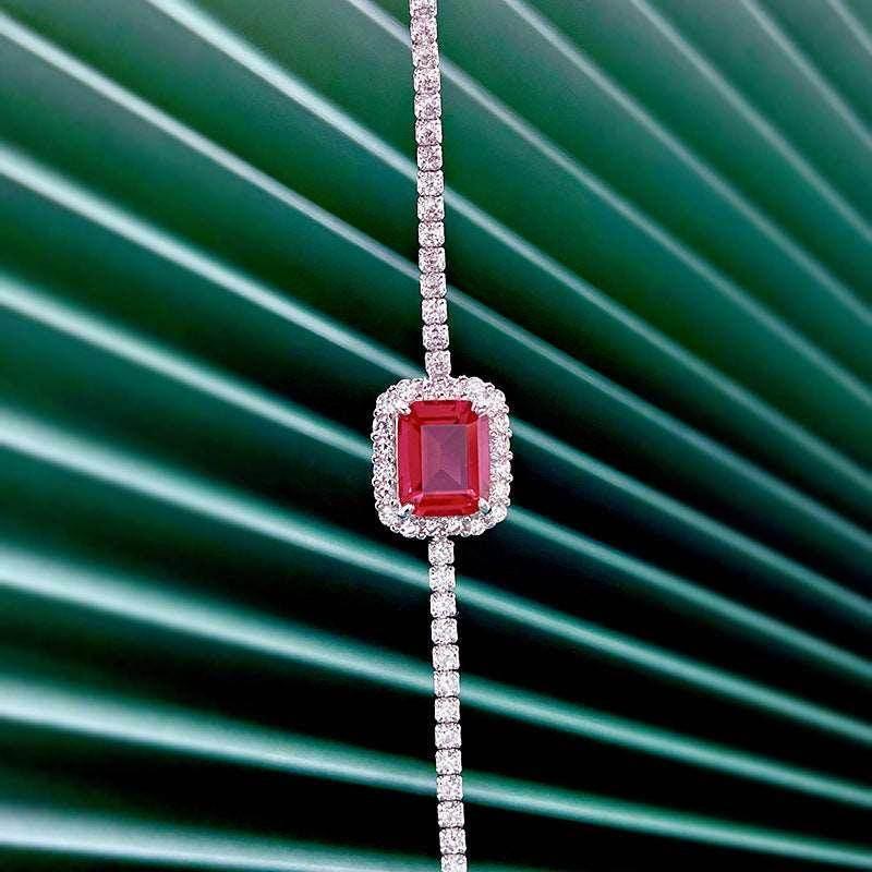 Buy S925 Sterling Silver Emerald Bracelet - Shop Now! - ZA-Zola