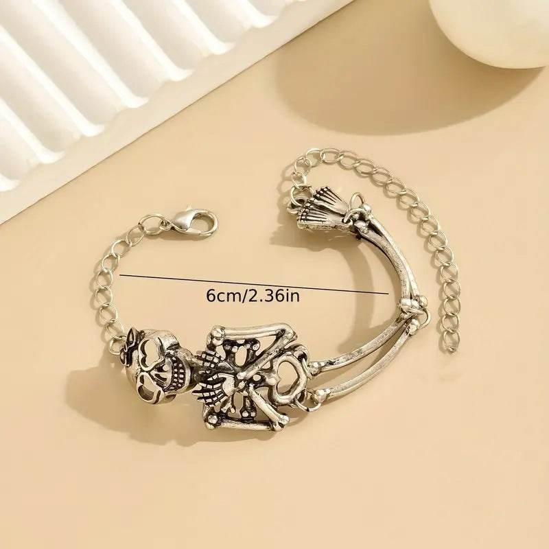 ZA-Zola Skull Bracelet Halloween Jewelry - ZA-Zola